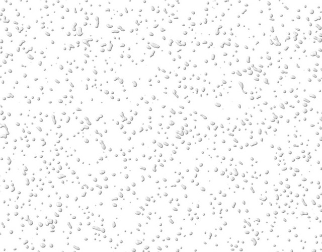 黑白透明水珠水滴素材
