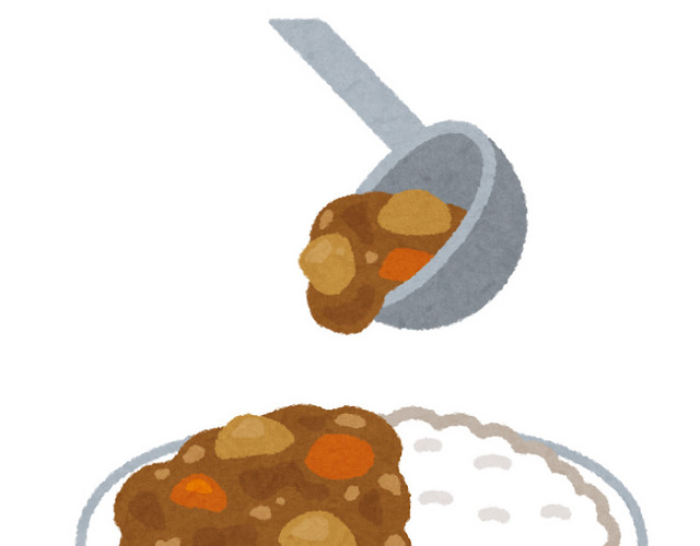 美食食物咖喱饭