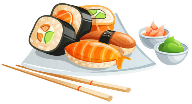 美食食物寿司