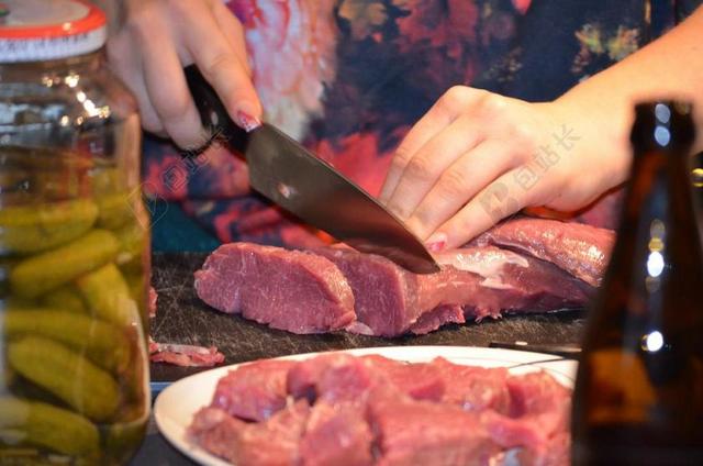 牛肉 圆角 肉 牛排 吃 圆角件 食品 美味
