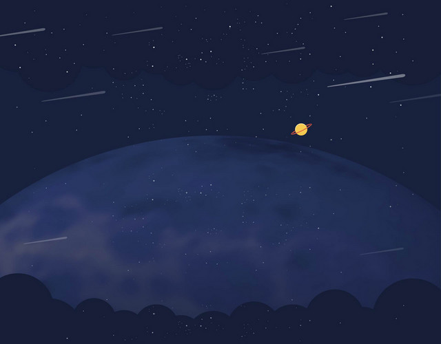 夜晚星光星星光点