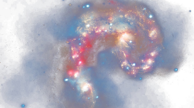 蓝色简约星空下载素材