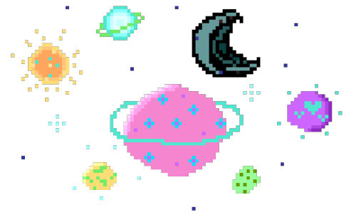 彩色彩绘星空下载素材