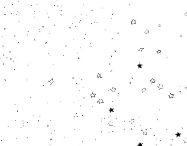 黑色简约星空免扣素材