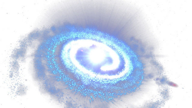 蓝色简约星空下载素材