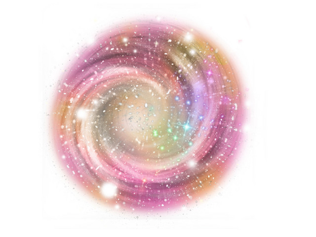 粉红色唯美星空免扣素材