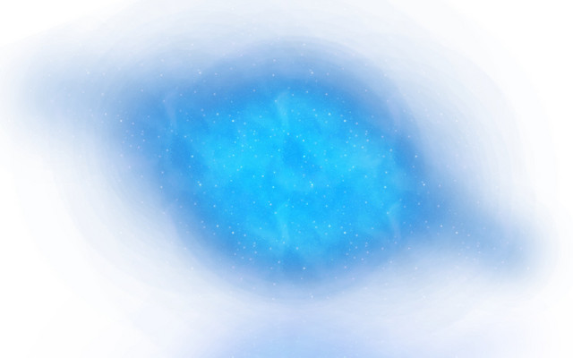 蓝色唯美星空免扣素材