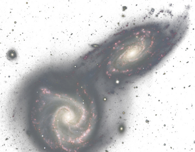 浅黑色简约星空免扣素材