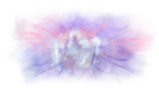 淡紫色唯美星空免扣素材