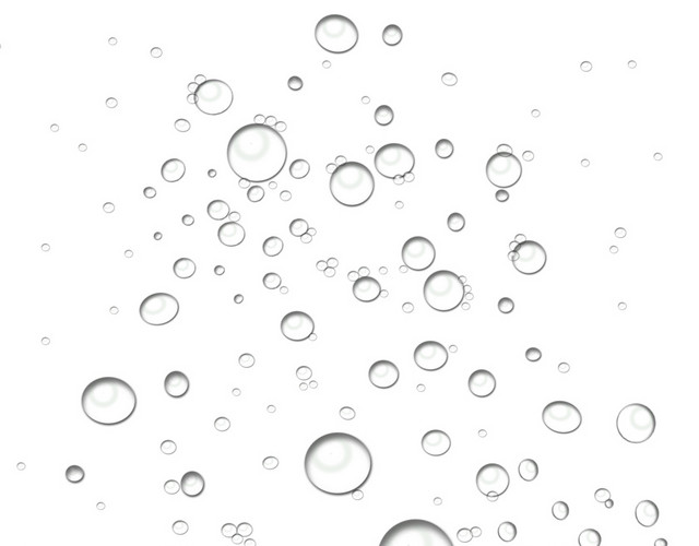 白色水滴素材