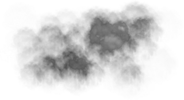 漂浮灰色透明烟雾