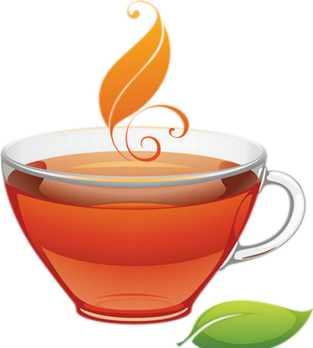 手绘茶叶茶具茶文化素材