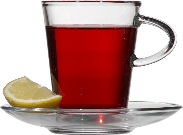 红茶品茶素材