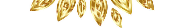 金色金属花纹