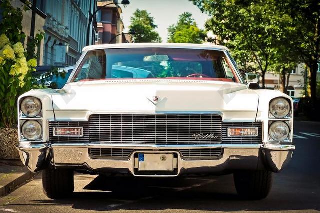 汽车 凯迪拉克 OLDTIMER 经典 车辆 铬 老 年份