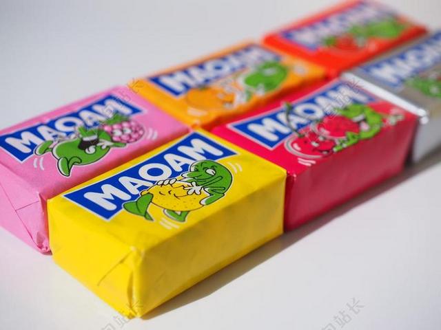 MAOAM 耐嚼糖果 甜美 糖 糖果 颜色 丰富多彩 吸吮糖果