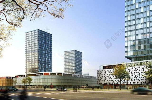办公大楼 别墅 呈现 可视化 架构 可视化三维 建筑可视化