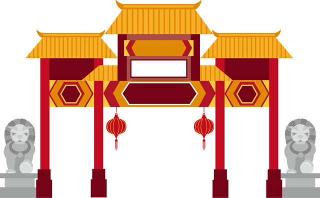 狮子门楼