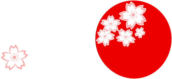 日式樱花矢量元素