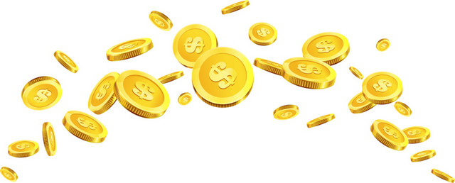 货币金币矢量素材