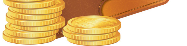 货币金币矢量素材