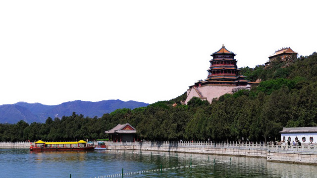 北京颐和园夏季风景