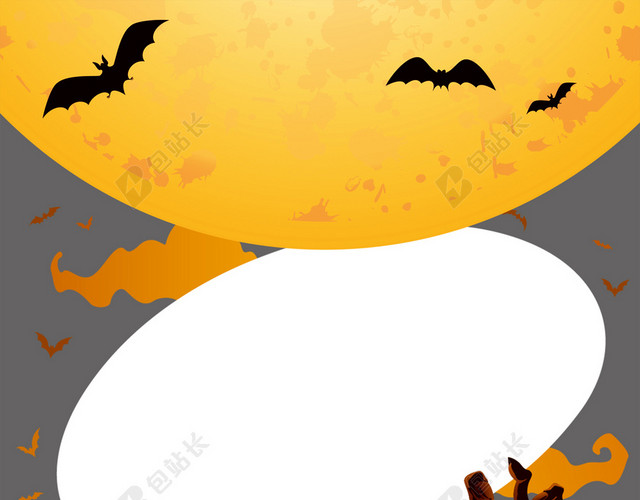 狂欢万圣节幽灵BANNER