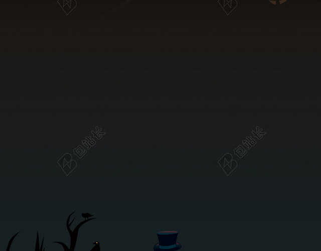 万圣节海报背景图