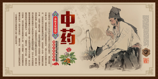中医文化背景素材