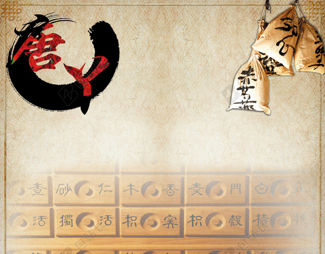 中医传统文化宣传海报