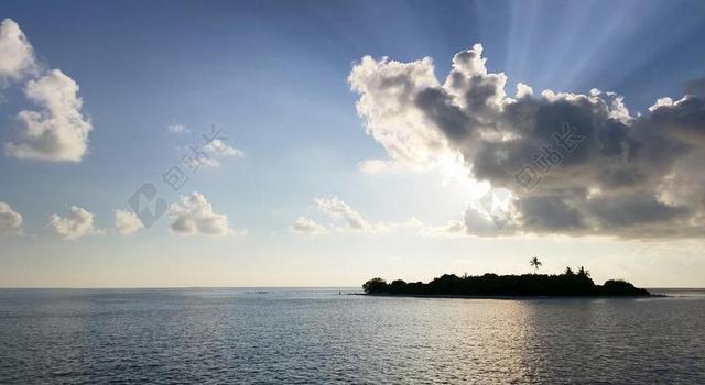 岛 马尔代夫 假期 天空 夏季 性质 云 天堂 梦想假期