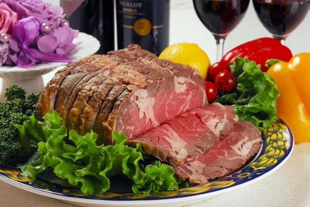 柠檬 肉 牛肉 大块 整笔 烤牛肉 格林一家 美味 新鲜