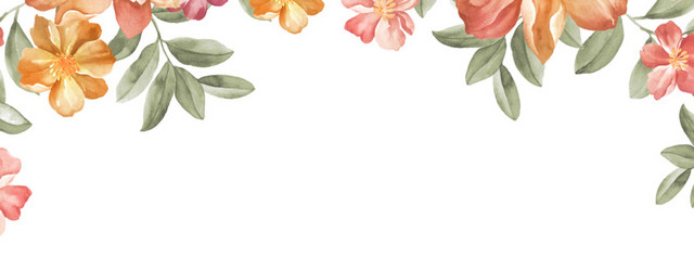 小清新手绘花