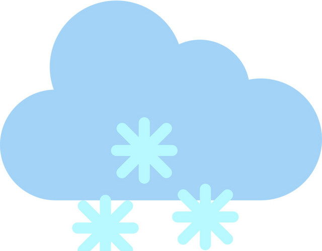 雪花图标天气图标