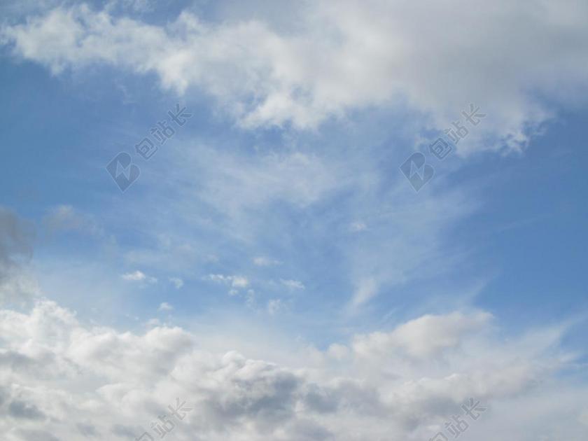 云 天空 蓝色 云彩图案 白 天上 天空蓝 云量 性质