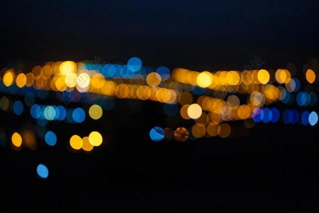 光斑 夜景 风景 灯光 背景虚化 市