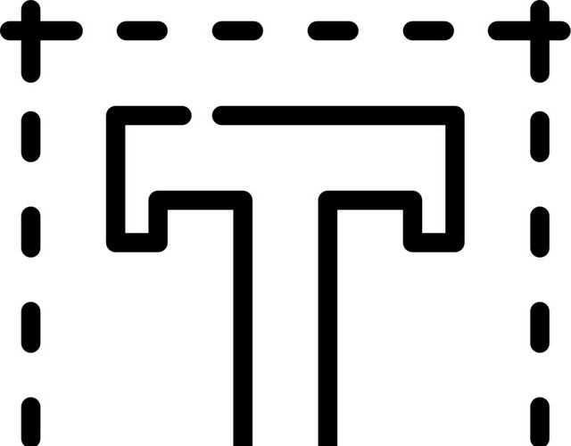 文字调整图标