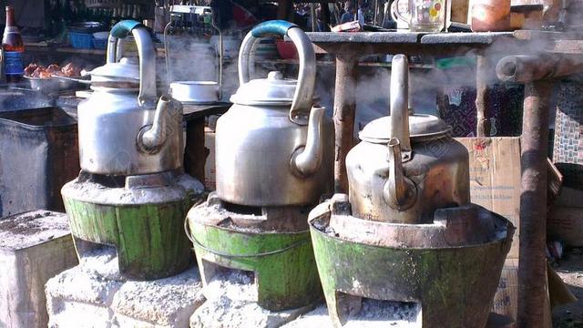 缅甸 电水壶 炉具 金属 现年 茶壶 锅