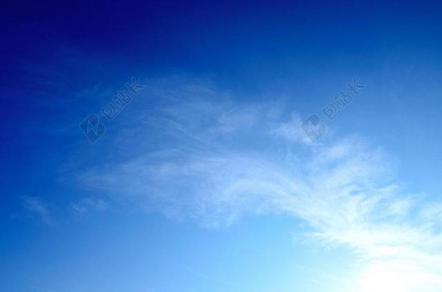 天空白色云层背景图片