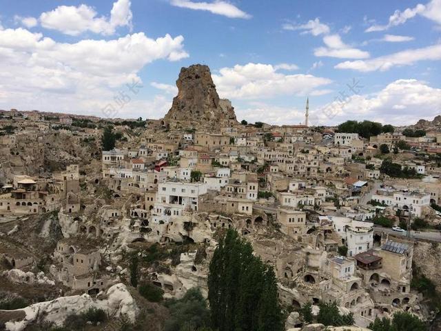 ORTAHISAR 卡帕多西亚 土耳其 老城