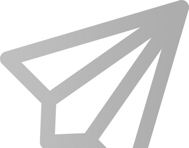手绘纸飞机图标玩具元素