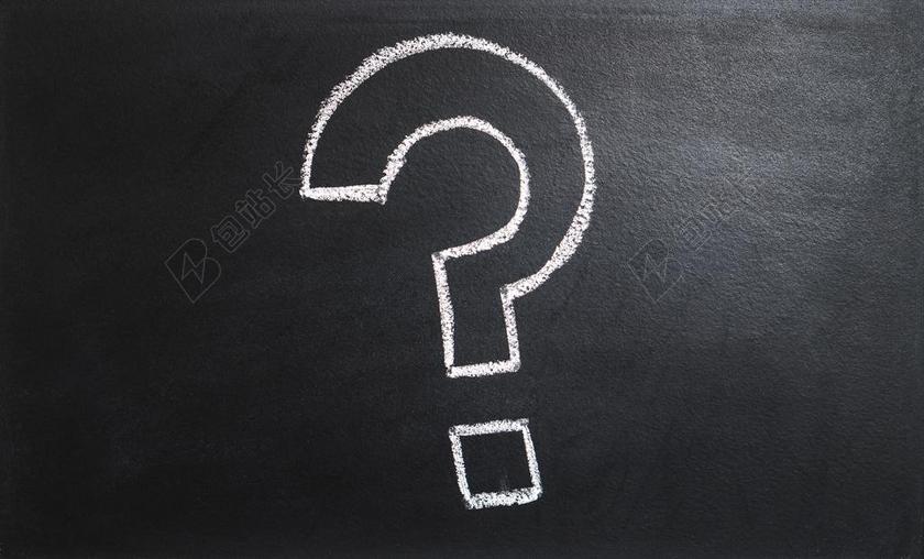 黑白教育教学科学研究科技研究问号疑问求解背景图片