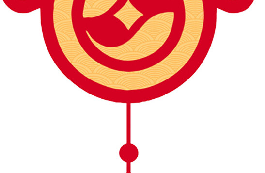 喜庆春节中国风红色过年素材