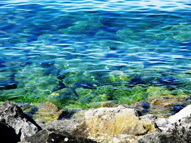 博登湖 水面 波 银行 湖滨区 石头 水 清除 湖 罗夏