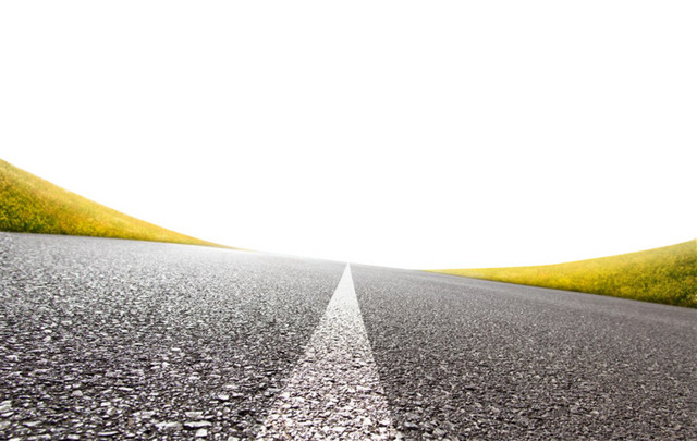 低角度路面