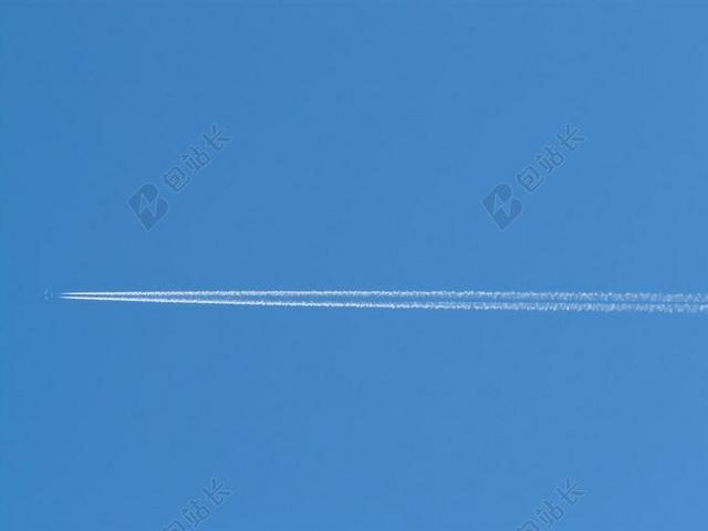 飞机 轨迹 条纹 天空 蓝色 飞 旅行 假期 喷气推进