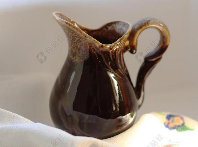 投手 陶器 杯 厨房 装修 陶瓷 棕色