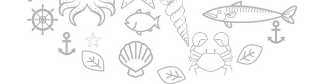 手绘海洋动物