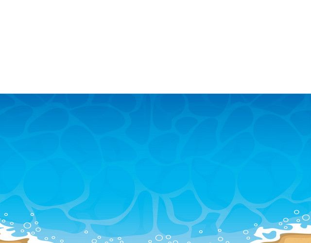 卡通海滩