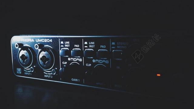 音频接口 声卡 音频 录音棚 记录 数字 声音 音乐